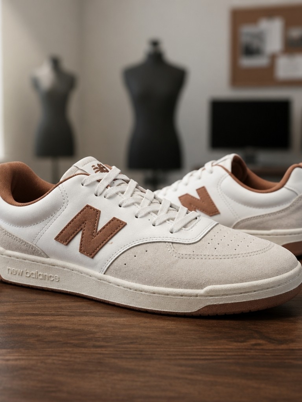 New Balance BB80 Men’s Sneakers BB80WB1 White/Beige Lifestyle Sneaker Size 14